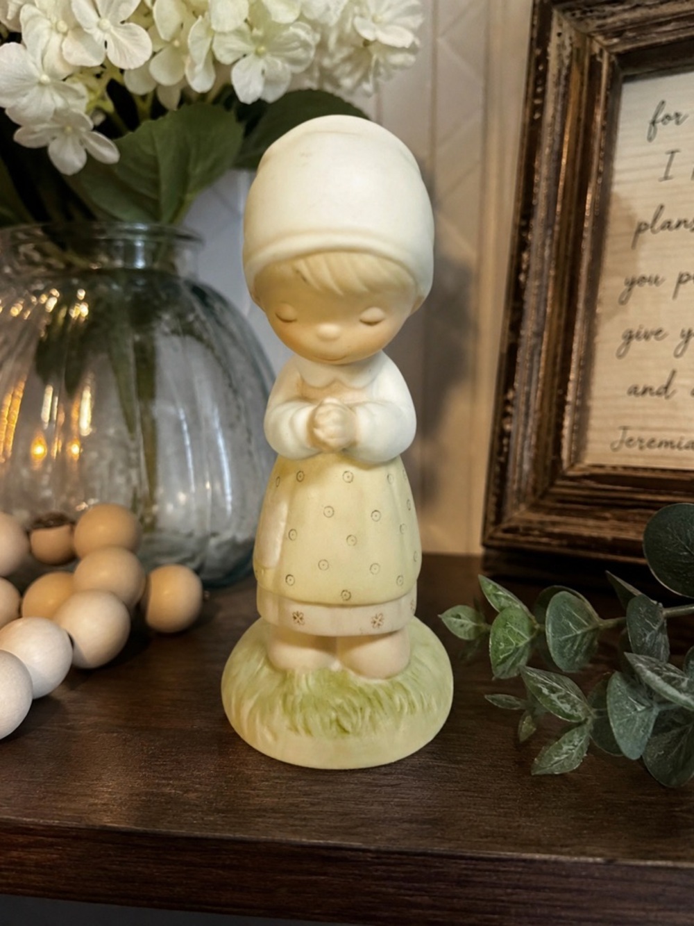 Precious Moments Johnathan David “I am Thankful for You” Praying Child Figurine